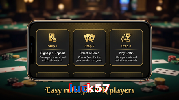 Game list for Luck57 game section